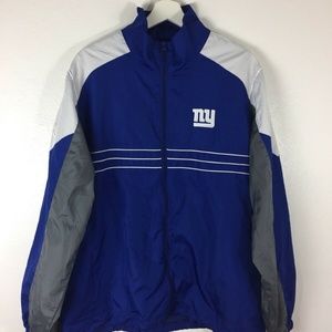 Reebok NFL New York Giants Coaches Windbreaker L